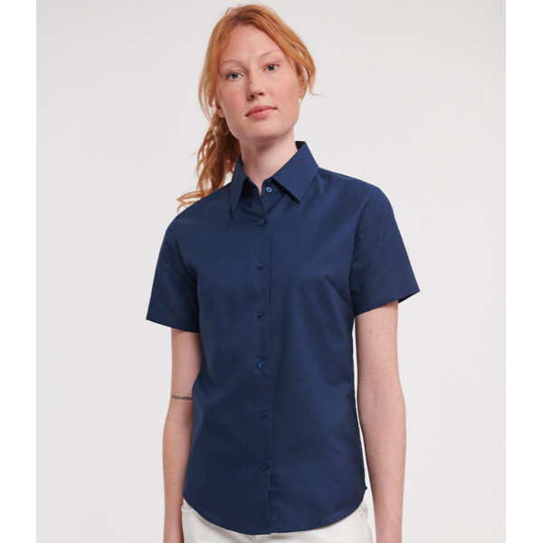 Russell Lds S/S Oxford Shirt Thumbnail
